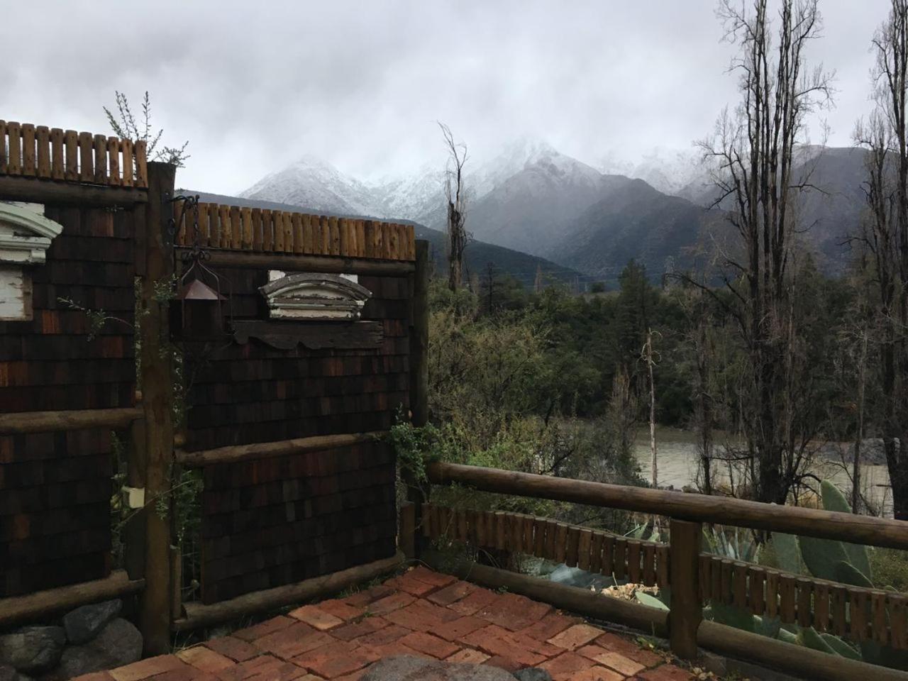 Apartamento Loft Del Rio Cajon Del Maipo Exterior foto