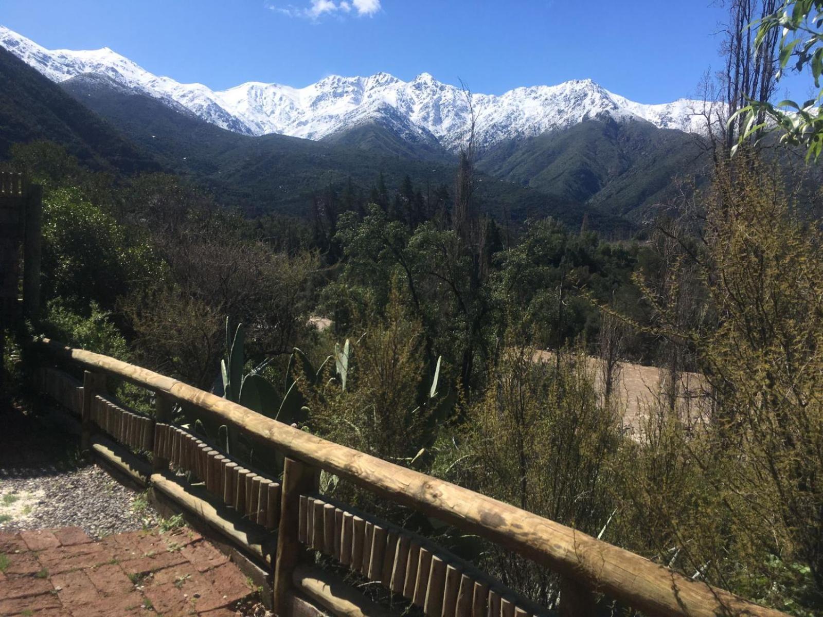 Apartamento Loft Del Rio Cajon Del Maipo Exterior foto